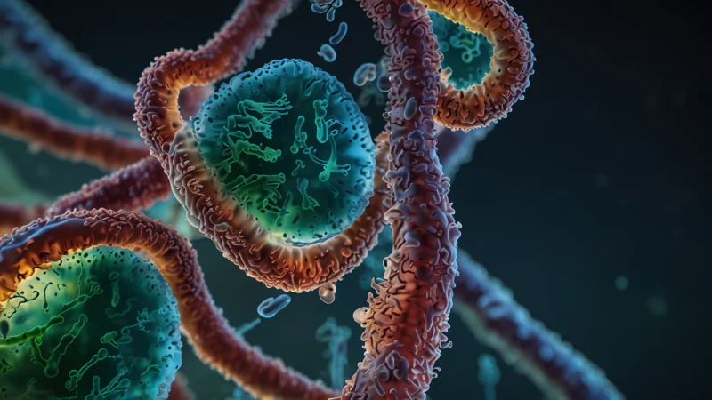 Микроскопическое изображение бактерий Bacillus subtilis в процессе эксперимента по генетическому реверсу