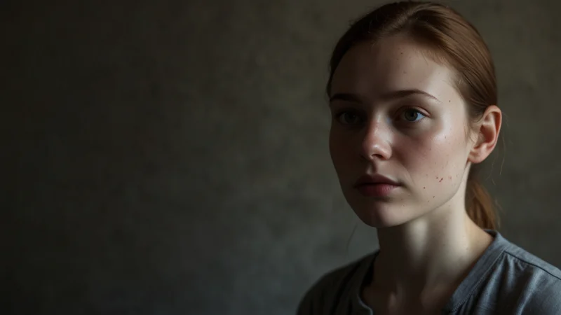 Человек смотрит на свою тень на стене, символизируя принятие тёмной стороны личности в терапии тени