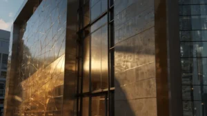 Абстрактная визуализация математических пропорций и золотого сечения в современном дизайне