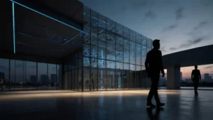 Цифровая модель здания, созданная нейросетью в BIM-среде, без традиционных чертежей