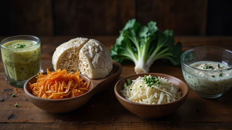 Квашеная капуста, кефир и мисо — ферментированные продукты для настройки мозговой активности.