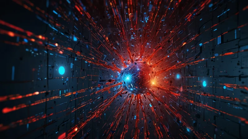 Искусственный интеллект анализирует текстовый контент на экране, отделяя токсичные сообщения красным цветом от…