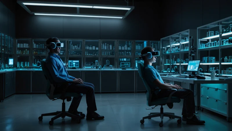 Психофизиологический эксперимент с VR-шлемом, моделирующий внетелесное переживание и иллюзию переноса сознания в…